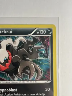 Pokemon Darkrai Black Star Promo COSMOS HOLO Foil XY22 - Excellent Condition - Image 2