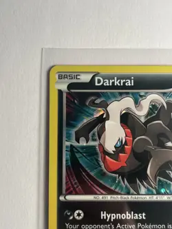 Pokemon Darkrai Black Star Promo COSMOS HOLO Foil XY22 - Excellent Condition - Image 5