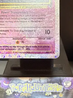 Pokemon Card Haunter 46/110 Legendary Collection Reverse Holo Rare Light Play - Image 4