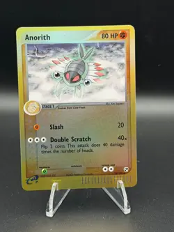 Anorith 28/100 Uncommon Sandstorm Pokemon Reverse Holo Near Mint - Image 1
