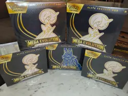 Pokemon TCG Mega Evolution Gardevoir and Lucario ETB Factory Sealed (5) - Image 2
