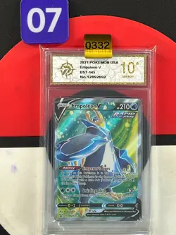 Pokemon Empoleon V Battle Styles 145/163 PSA 10 Gem Grade10 - Image 1