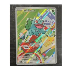 1st Partner Bulbasaur MEP 037 2026 Holo Promo w/ Hidden Pikachu - Image 1