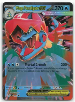 Mega Feraligatr ex Promo Double Rare MEP 036 Ascended Heroes - Image 1