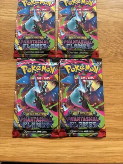 Pokemon x16 Phantasmal Flames Sealed Booster Packs New & Sealed - Image 5