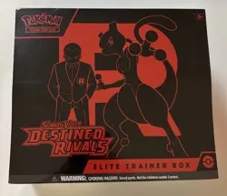 SEALED Pokemon Scarlet & Violet DESTINED RIVALS Elite Trainer Box ETB IN HAND!! - Image 1