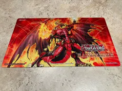 YuGiOh Blazing Dominion - Blazing Dragon Playmat NEW! - Image 1