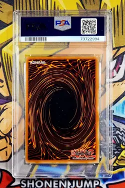 Yu-Gi-Oh! GERMAN BLUE-EYES WHITE DRAGON Misprint LOWER NAME LCKC Kaiba PSA 9 - Image 2