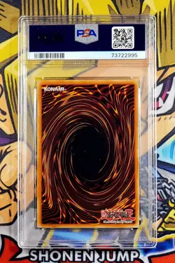 Yu-Gi-Oh GERMAN BLUE-EYES WHITE DRAGON MISPRINT Lower Name CT14 PSA 8 Secret - Image 2