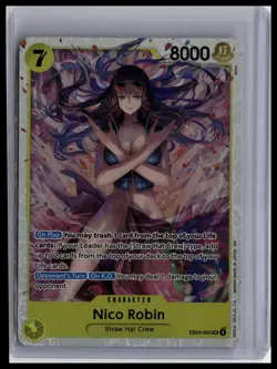 Extra Booster: One Piece Heroines Edition #EB03-055 Nico Robin (055) - Image 1