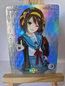 Haruhi Suzumiya | Goddess Story NS-5M10-15 SR | Anime Waifu Card - Image 1