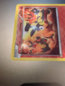 's Tepig 3D JUMBO Jumbo Card w/Nameplate Rare Black Star Promo Pokemon NM ! - Image 3