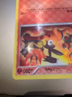 's Tepig 3D JUMBO Jumbo Card w/Nameplate Rare Black Star Promo Pokemon NM ! - Image 4