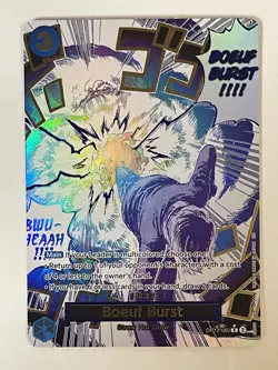 One Piece Card Game - OP12-060 - Boeuf Burst - (Manga Event) - English - Image 1