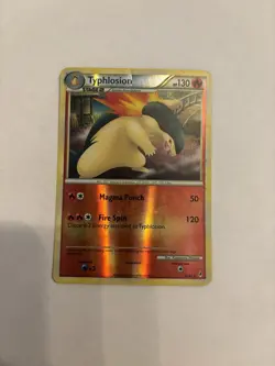 Typhlosion 16/123 Mysterious Treasures Reverse Holo pokemon cards TCG - Image 1