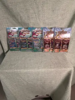 Harry Potter Trading Card Game lot of 5x Boosters 2 packs each Brand New - Image 1