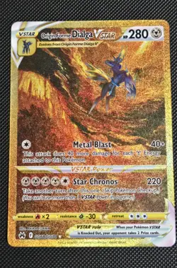 Origin Forme Dialga VSTAR GG68 Crown Zenith Galarian Gallery Pokemon Card Mint - Image 1