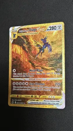 Origin Forme Dialga VSTAR GG68 Crown Zenith Galarian Gallery Pokemon Card Mint - Image 2