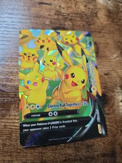 Pokemon Pikachu V Union SWSH142 1 Card - Image 1