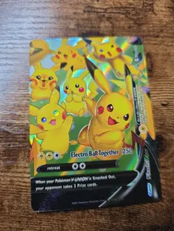 Pokemon Pikachu V Union SWSH142 1 Card - Image 2