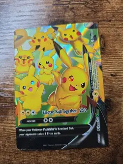 Pokemon Pikachu V Union SWSH142 1 Card - Image 4