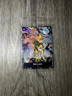 Rob Lucci (Illustration Box EX) OP05-093 One Piece Promotion Cards Foil - Sealed - Image 1