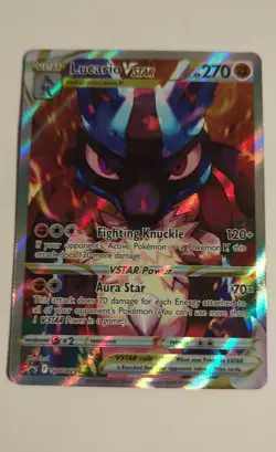 Lucario VSTAR SWSH291 SWSH: Sword & Shield Promo Cards Holo - Image 1