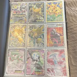 Pokemon Trading Card Game Binder Lot - Pikachu, Charizard, EX, GX, Holo - Image 1