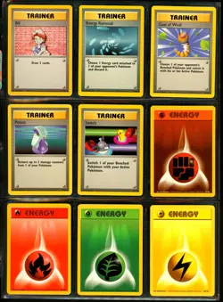 1999 Pokemon BASE SET Unlimited Edition COMPLETE Non Holo COMMON Cards Lot WotC - Image 5