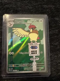 Pidgeotto 208/197 Sv03: Obsidian Flames Holo Full Art Pokemon Card - Image 1