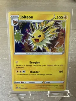 💫SWIRL💫 Jolteon SWSH094 SWSH: Sword & Shield Promo Cards Holo - Image 2