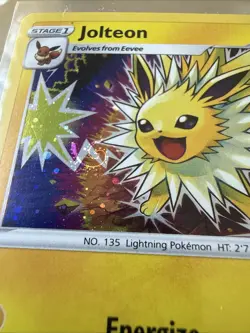 💫SWIRL💫 Jolteon SWSH094 SWSH: Sword & Shield Promo Cards Holo - Image 4