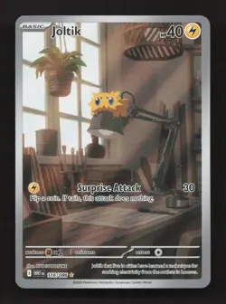 Joltik 116/086 Illustration Rare White Flare Pokemon Near Mint - Image 1