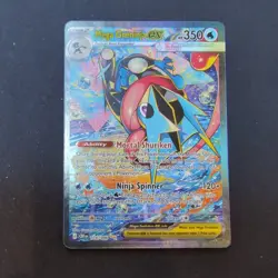 Mega Greninja ex SIR 116/086 Chaos Rising Special Illustration Rare Pokemon TCG - Image 1
