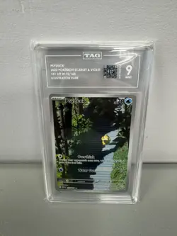 Psyduck Illustration Rare Holo 175/165 TAG 9 Pokemon Scarlet & Violet 151 - Image 1
