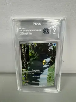 Psyduck Illustration Rare Holo 175/165 TAG 9 Pokemon Scarlet & Violet 151 - Image 3