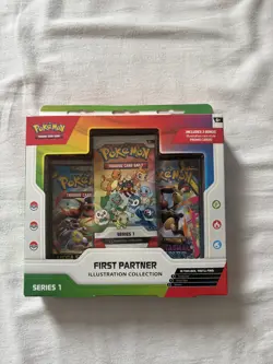 2x Pokemon TCG First Partner Illustration Collection Series 1. New Sealed - Image 2