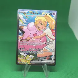 Pokemon TCG Lillie's Clefairy EX 280/217 Ascended Hereos SIR NM - Image 1