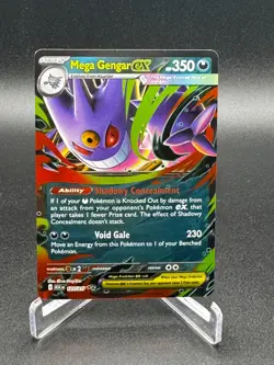 Mega Gengar EX 125/217 Ascended Heroes Pokemon TCG Mega Evolutions Double Rare - Image 1