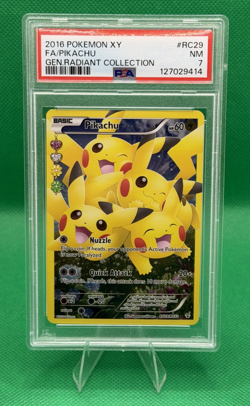 2016 Pokemon TCG Pikachu Generations Radiant Collection #RC29/RC32 PSA 7 NM 🔥 - Image 1