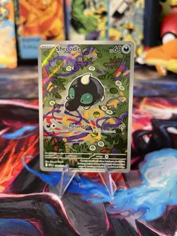 Pokemon Shroodle Me01: Mega Evolution Rare Holo 149/132 60 HP Poison Jab - Image 1