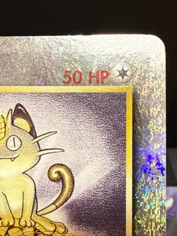 Pokemon Card Meowth 53/110 Legendary Collection Set Reverse Holo Light Play - Image 3