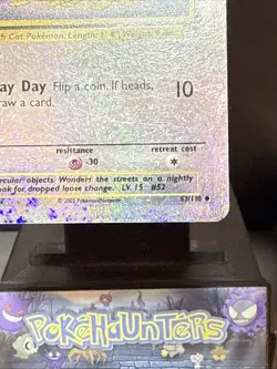 Pokemon Card Meowth 53/110 Legendary Collection Set Reverse Holo Light Play - Image 4