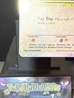 Pokemon Card Meowth 53/110 Legendary Collection Set Reverse Holo Light Play - Image 5