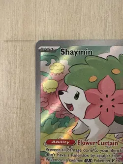 Shaymin Holo Destined Rivals Illustration Rare 185/182 Pokemon TCG - Image 3