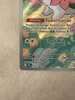 Shaymin Holo Destined Rivals Illustration Rare 185/182 Pokemon TCG - Image 5