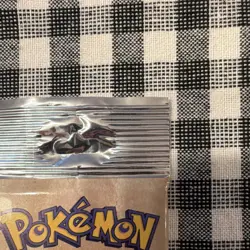 Pokemon Fossil Booster Pack Zapdos Art Sealed Long Crimp - Image 4