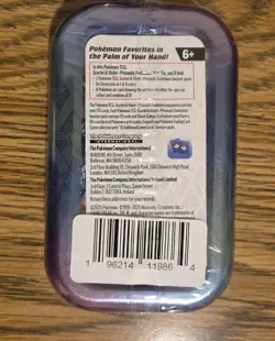 Pokemon Prismatic Evolutions Mini Tins -Sealed - New: Vaporeon - Image 2