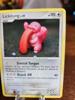Lickitung 80/127 Platinum Regular LP Midera 2009 Pokemon TCG - Image 3
