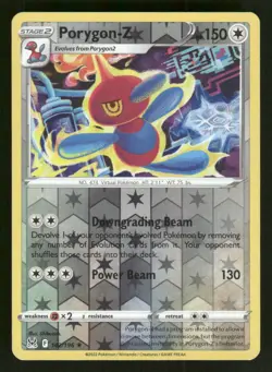 Porygon-Z 142/196 Rare Lost Origin Pokemon Reverse Holo NM/M - Image 1